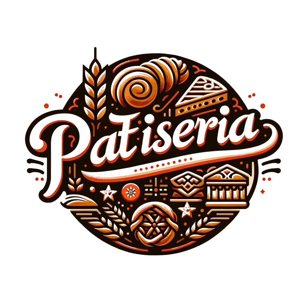 DALL·E 2023-11-16 17.43.32 - Create a logo for 'Patiseria Mati', a bakery specializing in national pastries. The logo should feature st (1)